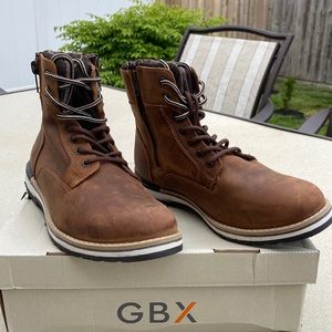 GBX men’s boots.